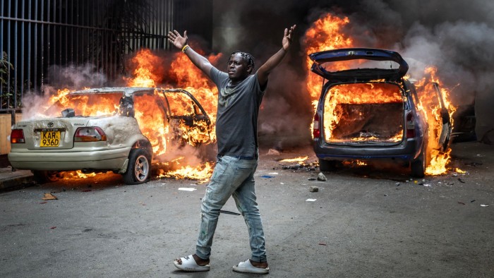 Protests erupt in Nairobi over death in custody of young blogger