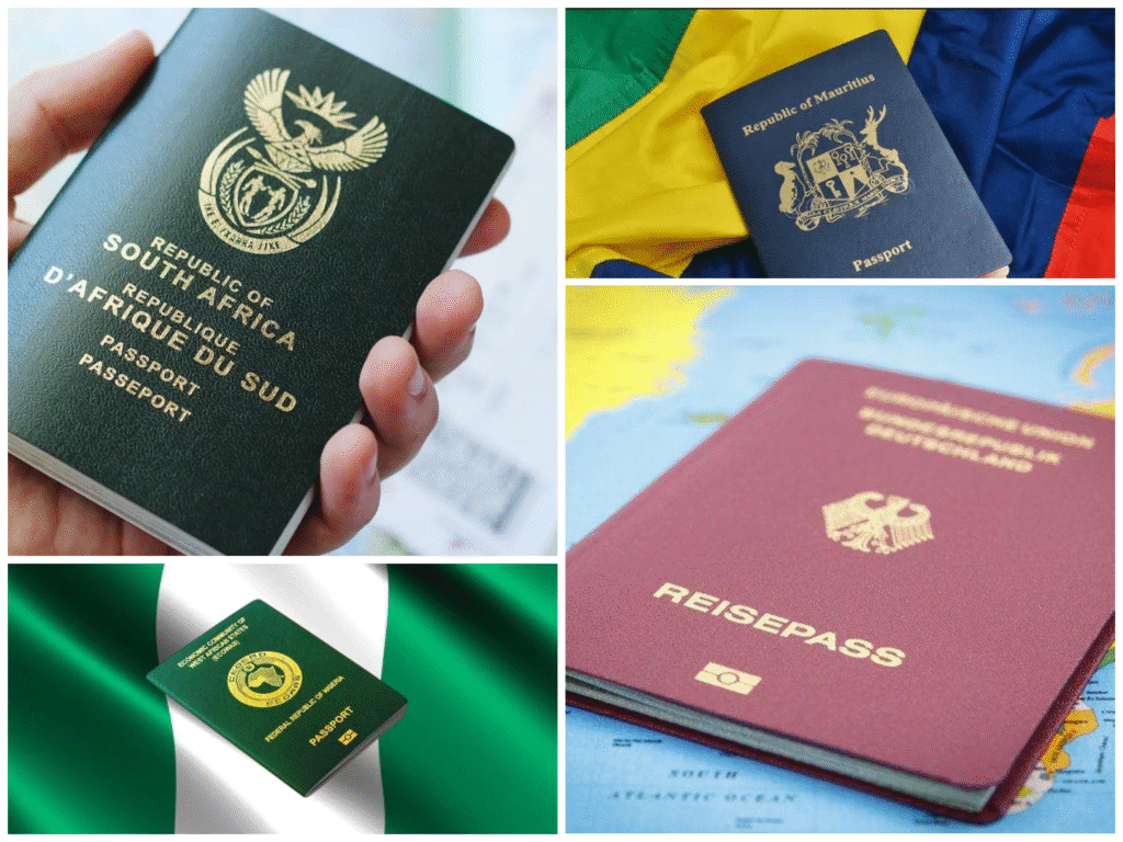 Top 10 Strongest African Passports (2025) – Where does Nigeria rank?
