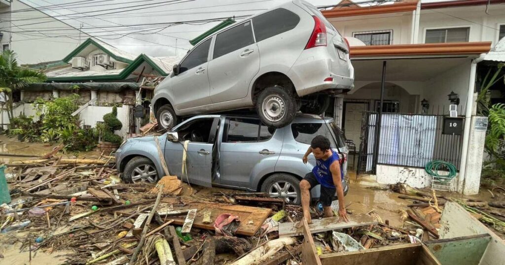 Typhoon Kalmaegi kills two people as it batters Philippines | Weather News