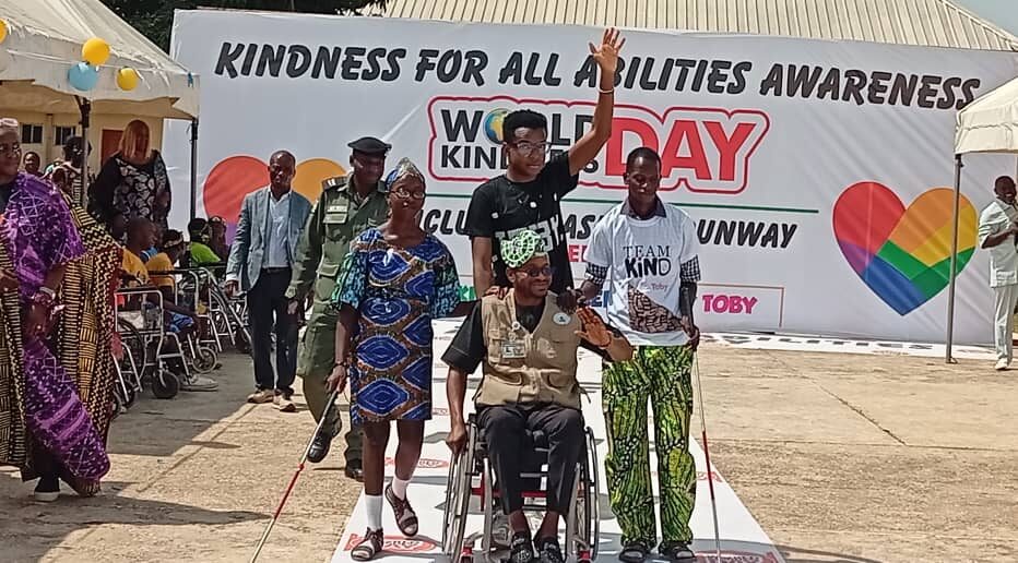 Ace Artist Tobechi Achionye Stages ‘Inclusive Runway For Kindness’ To Mark World Kindness Day