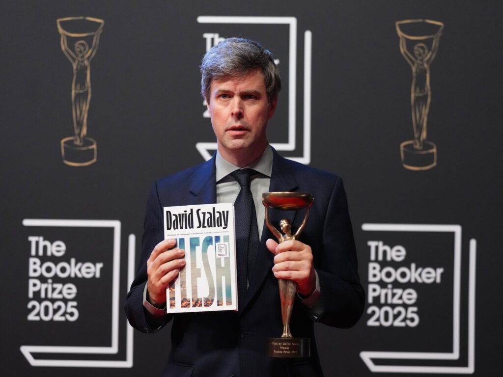 David Szalay wins Booker Prize for his novel Flesh | Arts and Culture News
