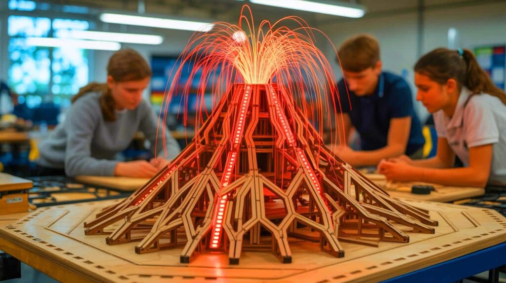 Forgotten Mechanical Volcano Erupts After 250 Years, Revealing Ingenious Engineering and Sparking Historical Curiosity