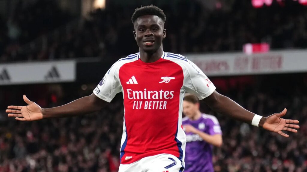 EPL: Saka becomes Arsenal’s highest-paid player with new contract