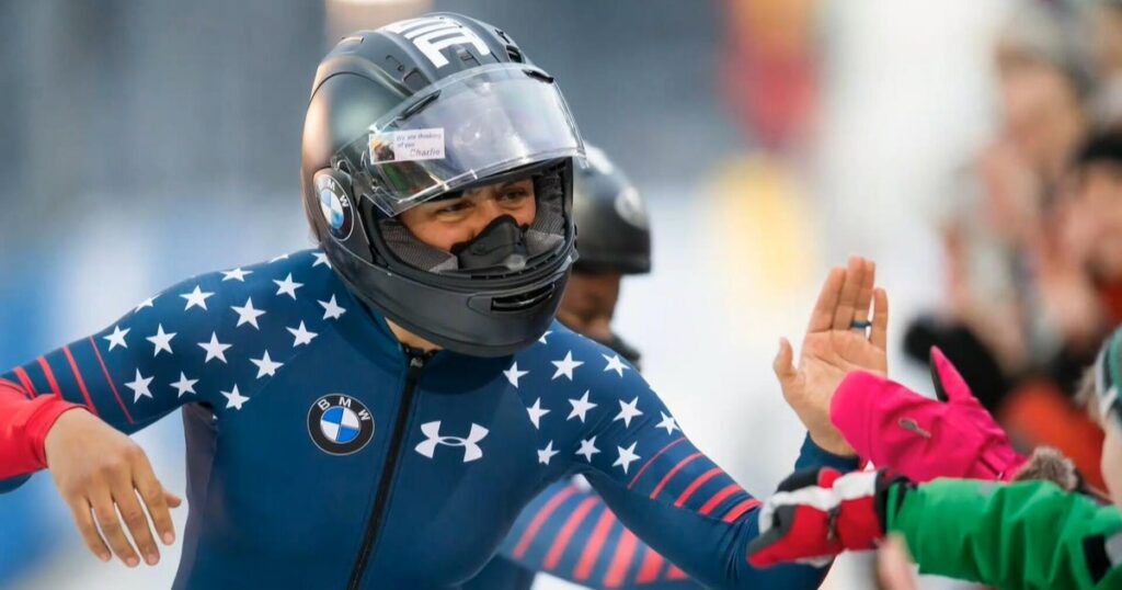 Elana Meyers Taylor describes “superhero” feeling while bobsledding as she competes in 5th Winter Olympics